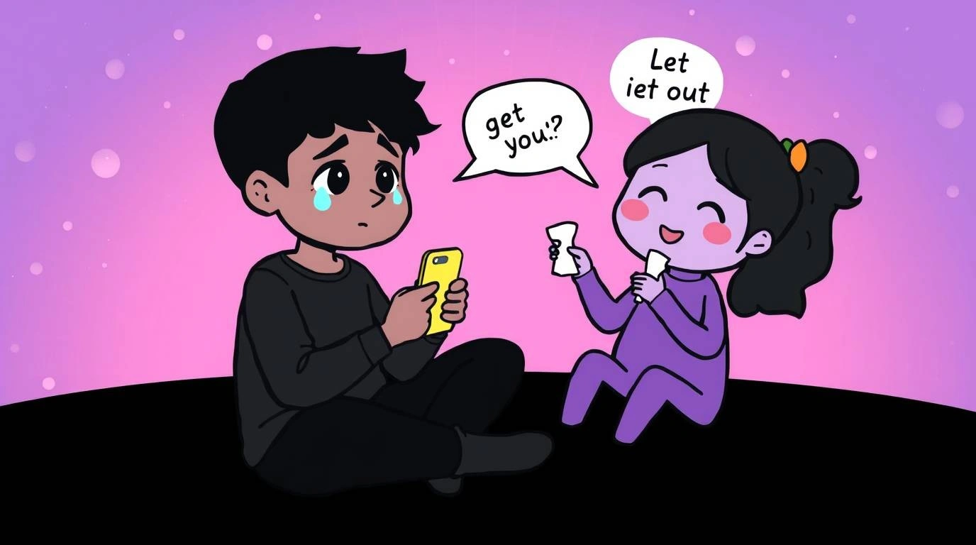 Tear Support - A safe space to cry and release emotions